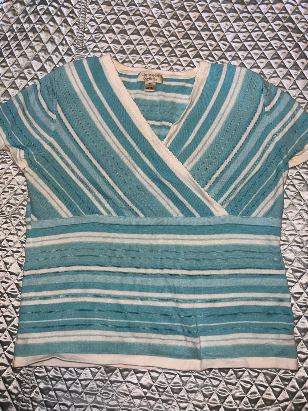 Christopher & Banks top, size M